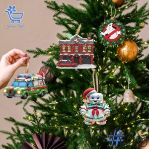Holiday 2 Ghostbusters Advent Calendar 2025 with premium acrylic ornaments.