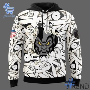 Unique 2 Greensboro Gargoyles BOO tiful game worn Monster Mash Hoodie with creative flair and lasting comfort.