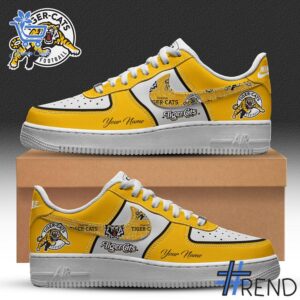Unique 1 Hamilton Tiger Cats Nike Air Force 1 with creative flair and lasting comfort.