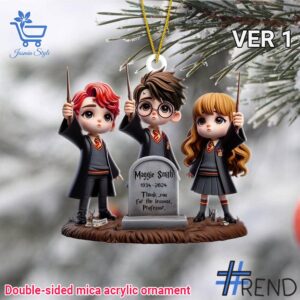 Unique 1 Harry Potter Maggie Smith Christmas Ornament 1 with creative flair and lasting comfort.