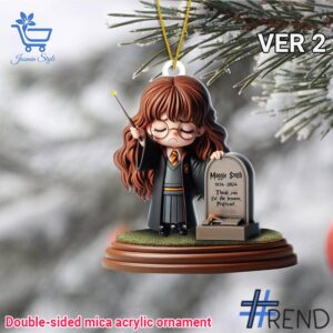 Unique 1 Harry Potter Maggie Smith Christmas Ornament 2 with creative flair and lasting comfort.