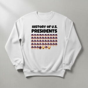 Sleek History of US Presidents 47 T Shirt with bold design accents and flawless fit.