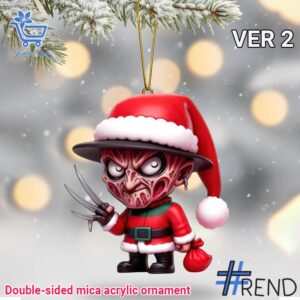 Unique 1 Horror Characters Christmas Ornament 2 with creative flair and lasting comfort.
