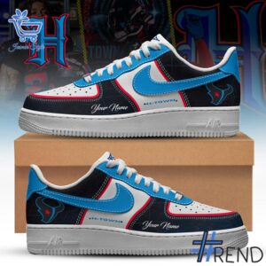 Sleek 1 Houston Texans Our Colors Our Colors H34 Sew Nike Air Force 1 with bold design accents and flawless fit.
