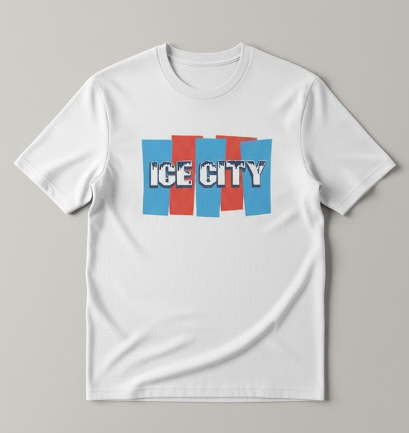 ICE CITY Shirt apparel showcasing premium design and modern streetwear style.
