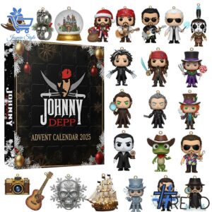 1 Johnny Depp 2025 Advent Calendar featuring a creative design and premium craftsmanship.