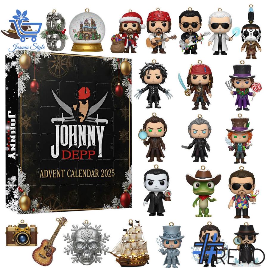 1 Johnny Depp 2025 Advent Calendar featuring a creative design and premium craftsmanship.