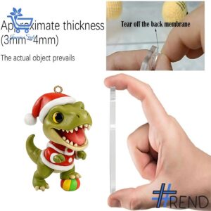 Holiday 3 Jurassic World Advent Calendar 2025 with premium acrylic ornaments.