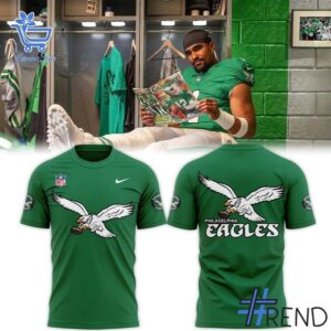 Unique 1 Kenlly Green Philadelphia Eagles Shirt with creative flair and lasting comfort.