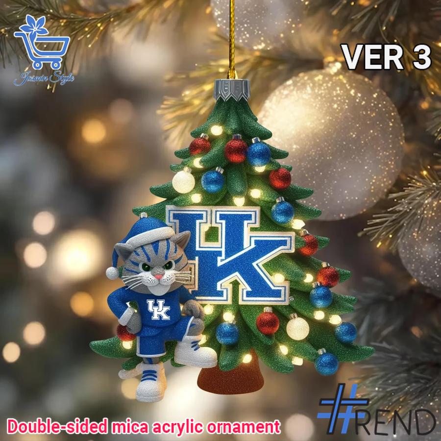 Unique 1 Kentucky Wildcats Christmas Ornament 3 with creative flair and lasting comfort.