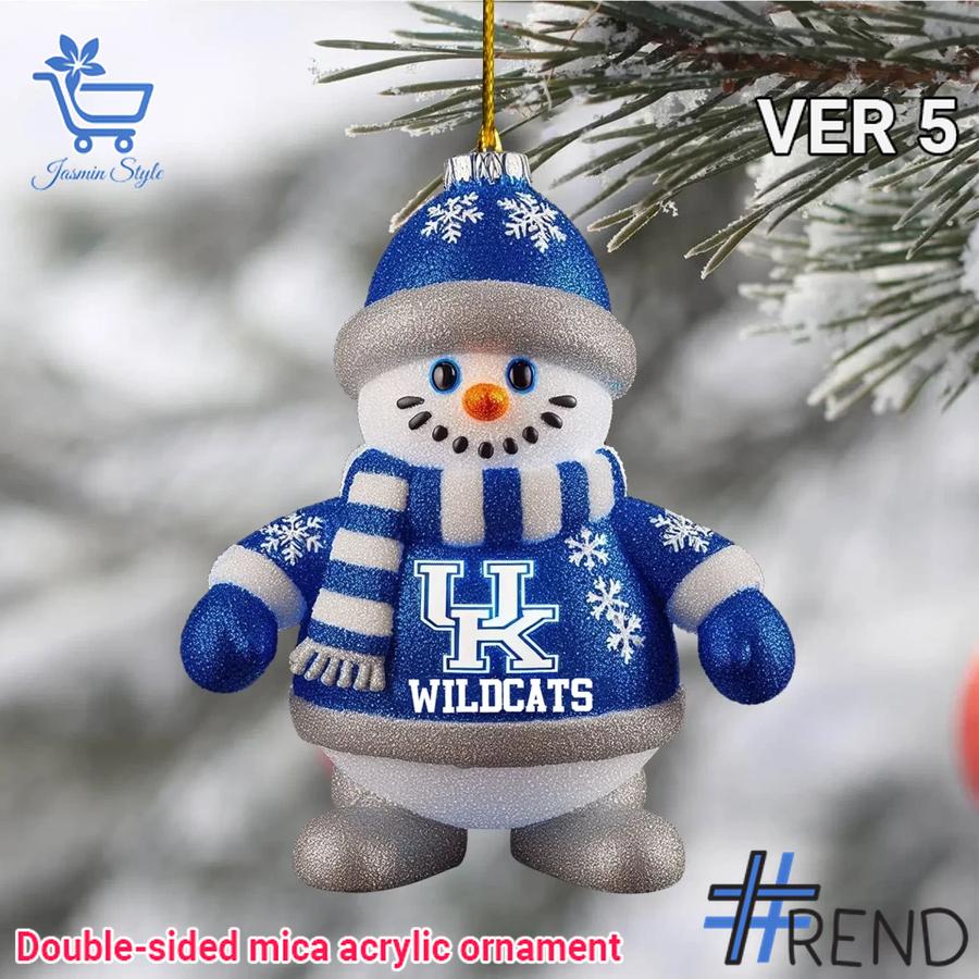 Unique 1 Kentucky Wildcats Christmas Ornament 5 with creative flair and lasting comfort.