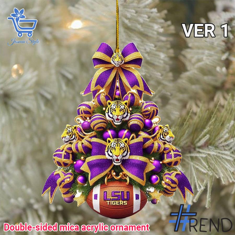 Unique 1 LSU Tigers Christmas Ornament 1 with creative flair and lasting comfort.