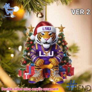 Unique 1 LSU Tigers Christmas Ornament 2 with creative flair and lasting comfort.