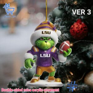 Unique 1 LSU Tigers Christmas Ornament 3 with creative flair and lasting comfort.