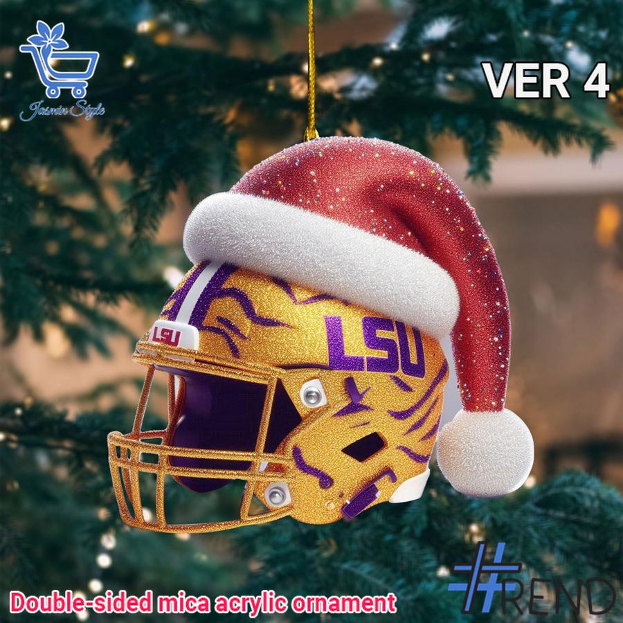 Unique 1 LSU Tigers Christmas Ornament 4 with creative flair and lasting comfort.
