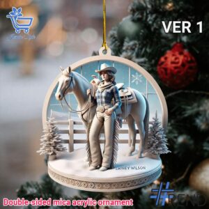 Unique 1 Lainey Wilson Christmas Ornament 1 with creative flair and lasting comfort.