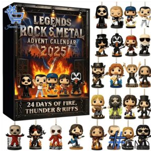 1 Legend of Rock Metal Advent Calendar 2025 featuring a creative design and premium craftsmanship.