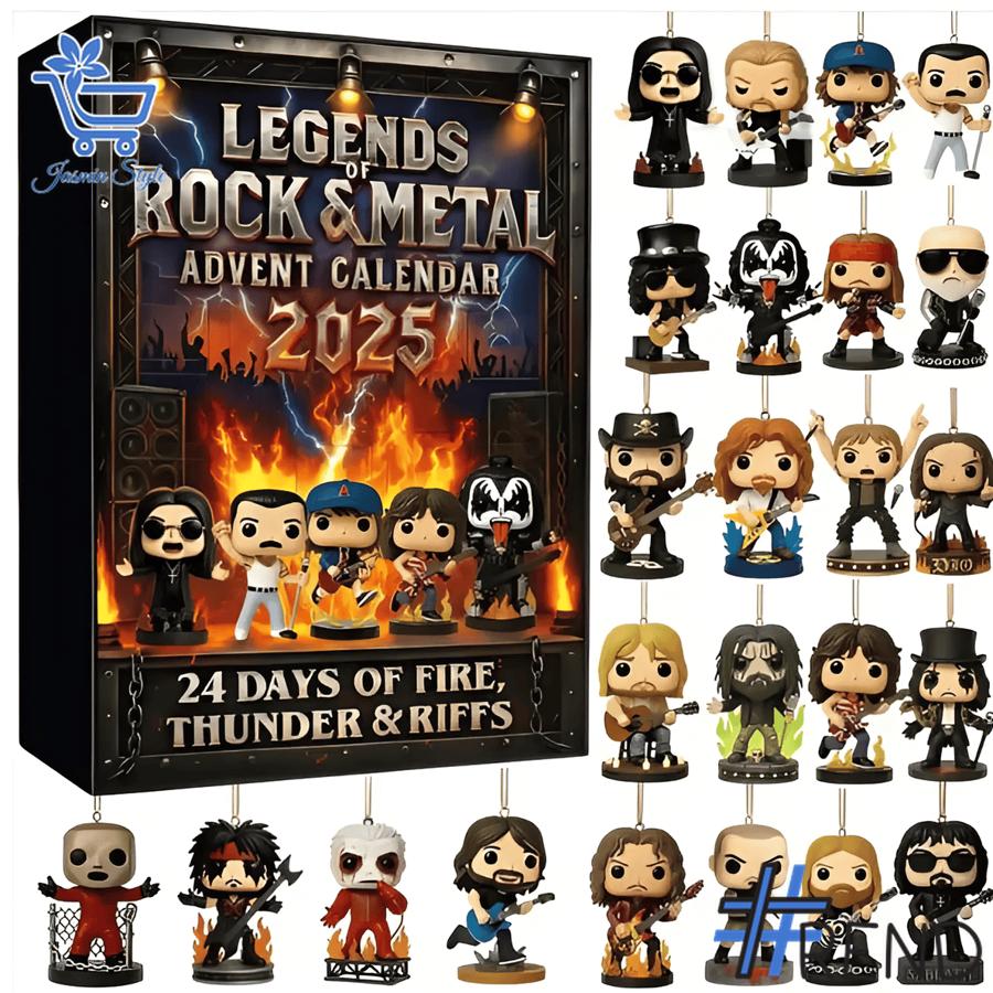 1 Legend of Rock Metal Advent Calendar 2025 featuring a creative design and premium craftsmanship.