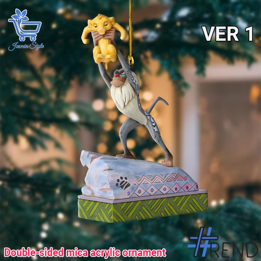 Unique 1 Lion King Christmas Ornament 1 with creative flair and lasting comfort.