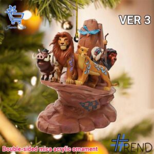 Unique 1 Lion King Christmas Ornament 3 with creative flair and lasting comfort.