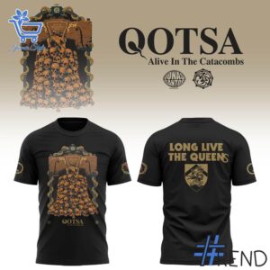 1 Long Live The Queens Queens of the Stone Age T Shirt featuring a creative design and premium craftsmanship.