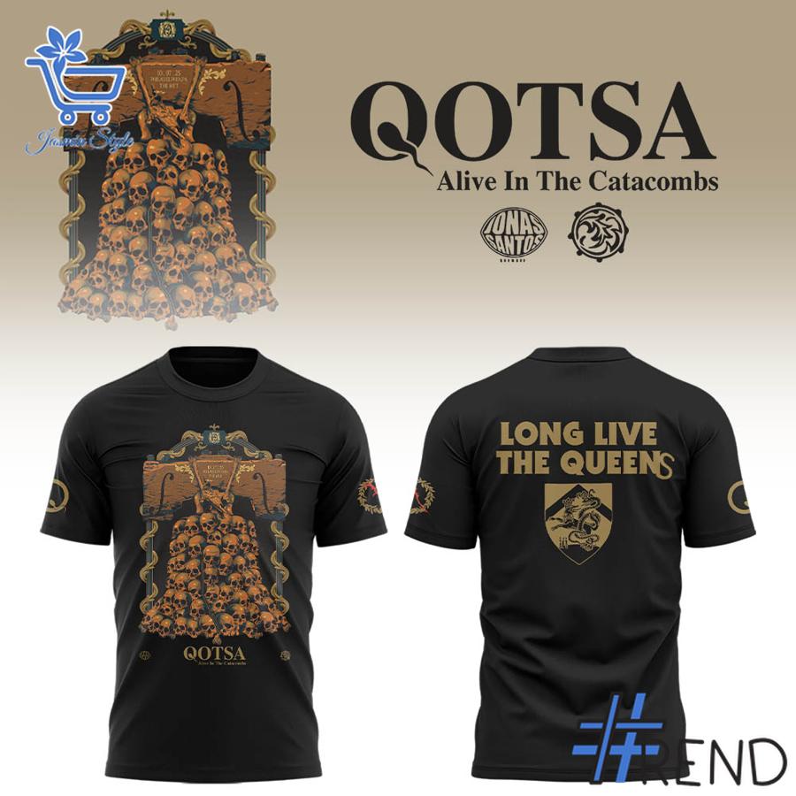 1 Long Live The Queens Queens of the Stone Age T Shirt featuring a creative design and premium craftsmanship.