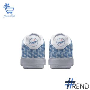 Unique 2 Los Angeles Dodgers Bleed Blue Nike Air Force 1 with creative flair and lasting comfort.