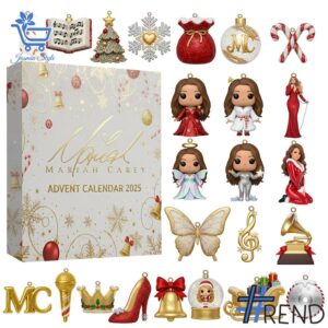 1 Mariah Carey 2025 Advent Calendar featuring a creative design and premium craftsmanship.