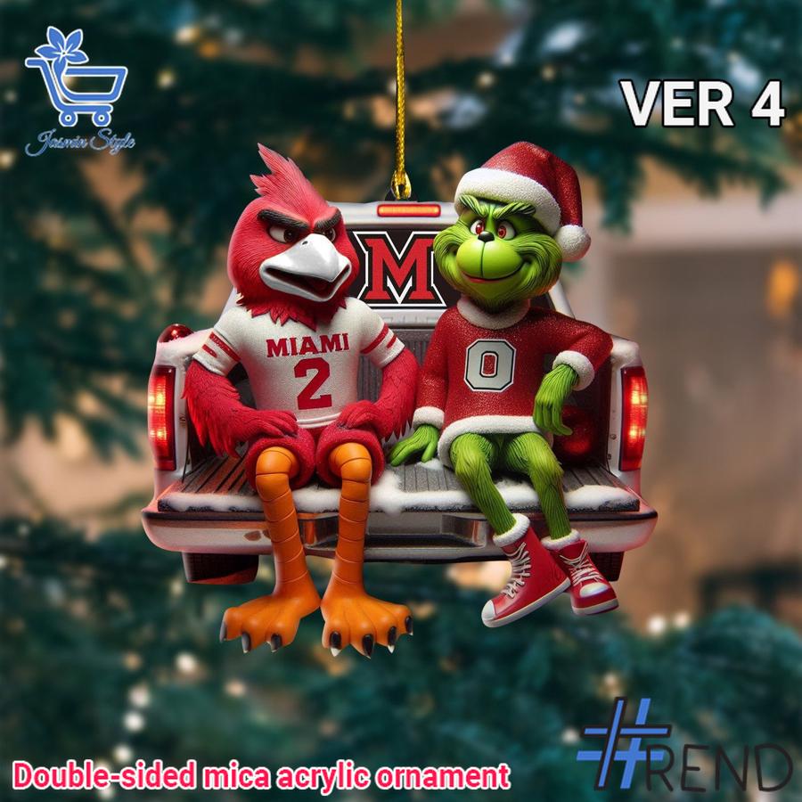 Unique 1 Miami Ohio Christmas Ornament 4 with creative flair and lasting comfort.