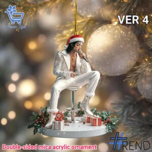 Unique 1 Michael Jackson Christmas Ornament 4 with creative flair and lasting comfort.