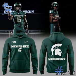 Sleek 2 Michigan State ALL GREEN EVERYTHING 2025 Shirt with bold design accents and flawless fit.