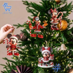 Holiday 2 Mickey Mouse Christmas Advent Calendar 2025 with premium acrylic ornaments.