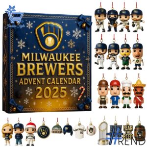 1 Milwaukee Brewers Advent Calendar 2025 featuring a creative design and premium craftsmanship.