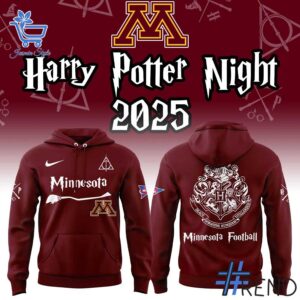 Sleek 1 Minnesota Golden Gophers Harry Potter Hoodie with bold design accents and flawless fit.