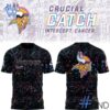 Unique 1 Minnesota Vikings 2025 Crucial Catch Shirt with creative flair and lasting comfort.