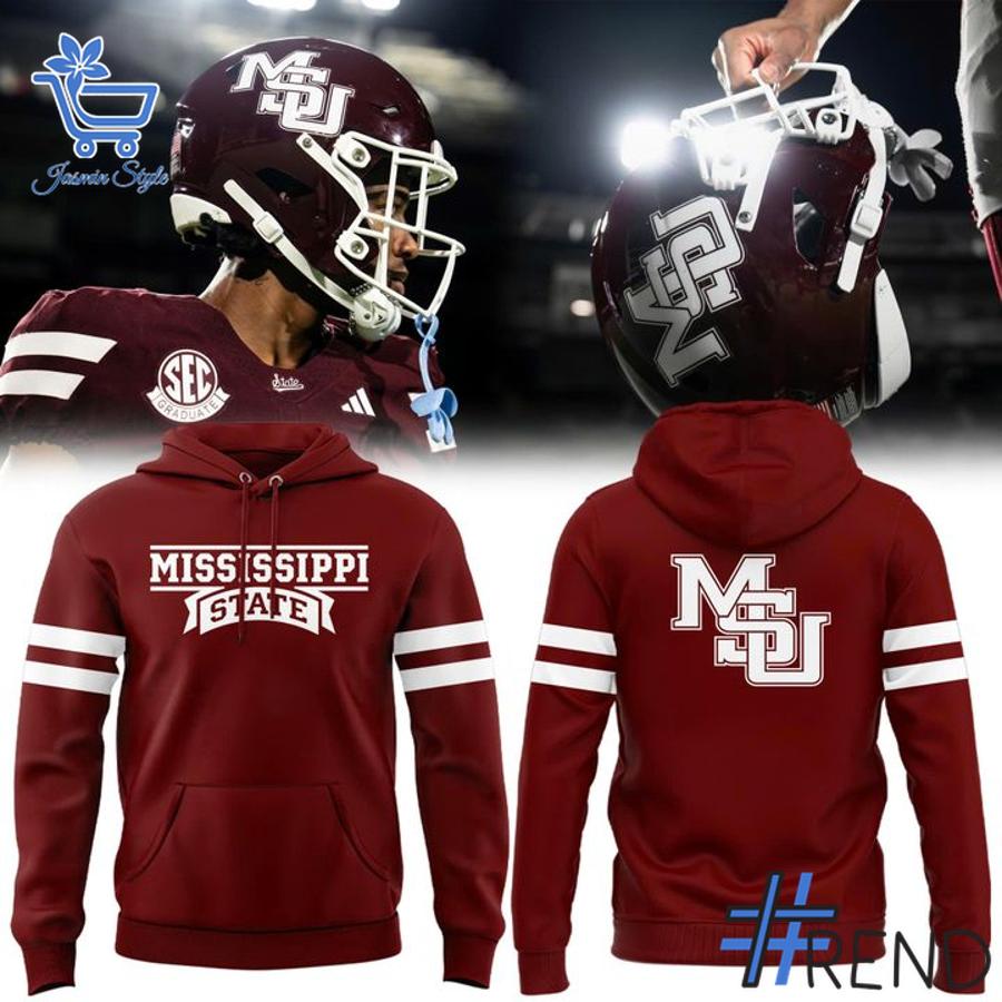 Unique 1 Mississippi State Bulldogs 2025 Uniform Hoodie with creative flair and lasting comfort.