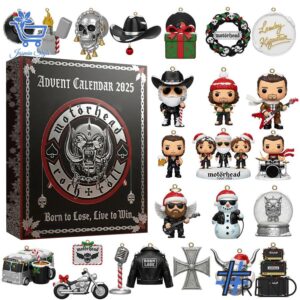 1 Motorhead 2025 Advent Calendar featuring a creative design and premium craftsmanship.