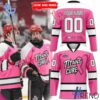 Sleek 1 New Jersey Titans 2025 Hockey Fights Cancer Jersey with bold design accents and flawless fit.