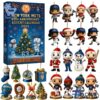 Holiday 1 New York Mets 63rd Anniversary Advent Calendar 2025 with premium acrylic ornaments.