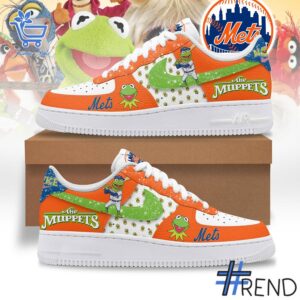 1 New York Mets The Muppets Nike Air Force Shoes apparel showcasing premium design and modern streetwear style.