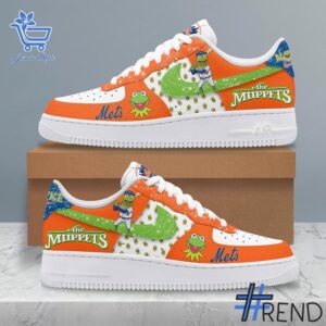 2 New York Mets The Muppets Nike Air Force Shoes apparel showcasing premium design and modern streetwear style.