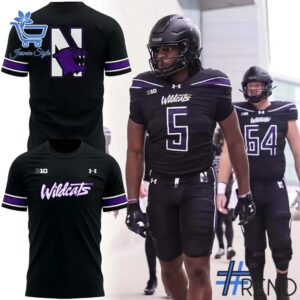 Sleek 1 Northwestern Wildcats Throwback Uniform Shirt with bold design accents and flawless fit.