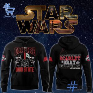 Sleek 2 Ohio State Buckeyes 2025 Star Wars Darth Vader Shirt with bold design accents and flawless fit.
