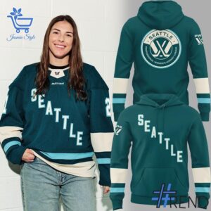 4 PWHL Seattle Torrent 2025 Hoodie apparel showcasing premium design and modern streetwear style.