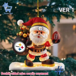 Unique 1 Pittsburgh Steelers Christmas Ornament 1 with creative flair and lasting comfort.