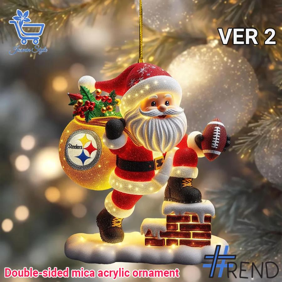 Unique 1 Pittsburgh Steelers Christmas Ornament 2 with creative flair and lasting comfort.