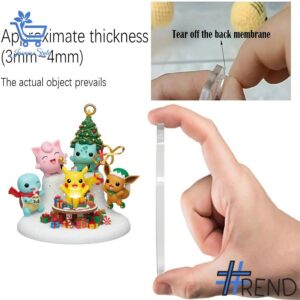 Festive 3 Pokemon hristmas Advent Calendar 2025 featuring a calendar box and 24 acrylic Christmas ornaments.