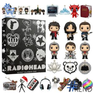 1 Radiohead 2025 Advent Calendar featuring a creative design and premium craftsmanship.