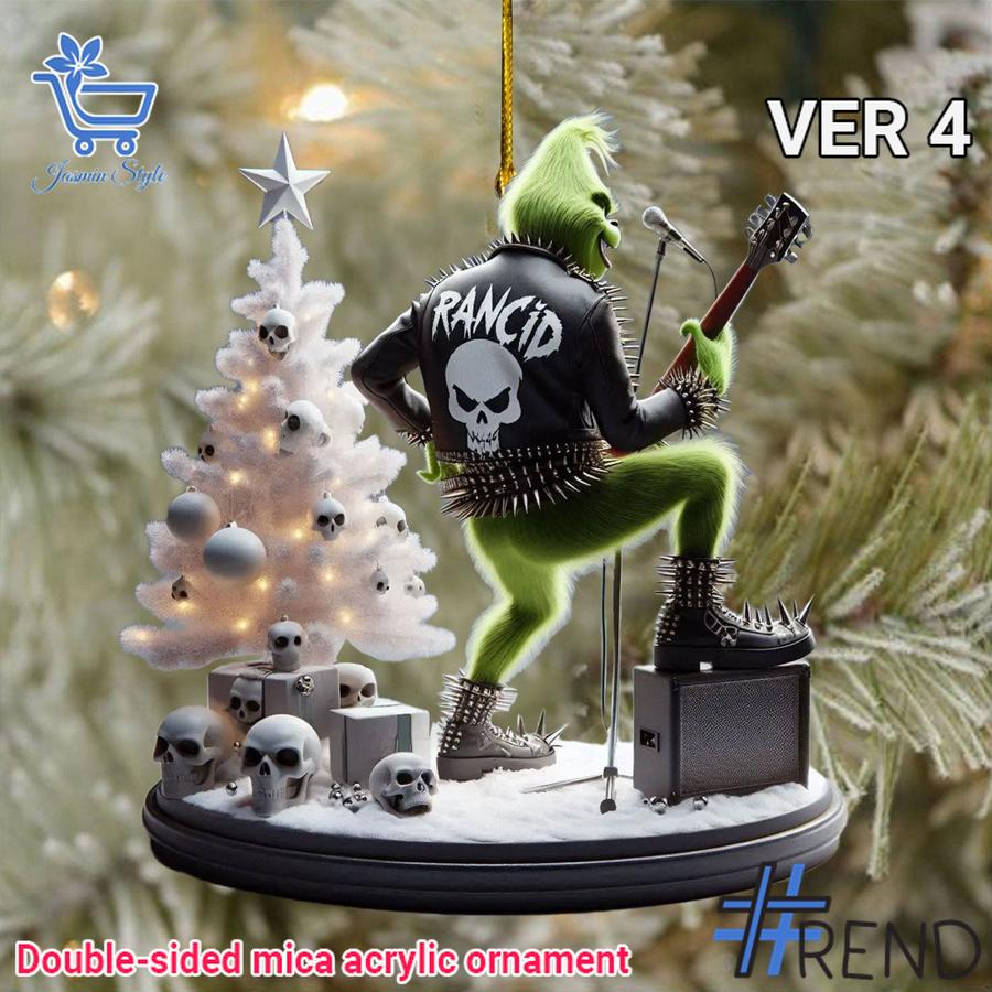 Unique 1 Rancid Band Christmas Ornament 4 with creative flair and lasting comfort.