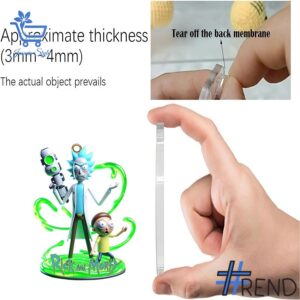 Holiday 3 Rick and Morty Christmas Advent Calendar 2025 with premium acrylic ornaments.